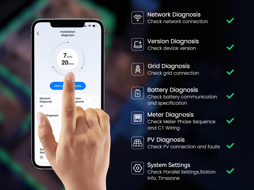 Diagnóstico completo del sistema con un solo clic